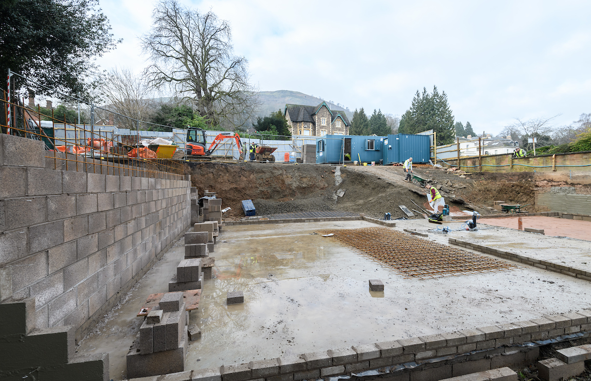 Construction » New Build, Malvern, Worcestershire Construction